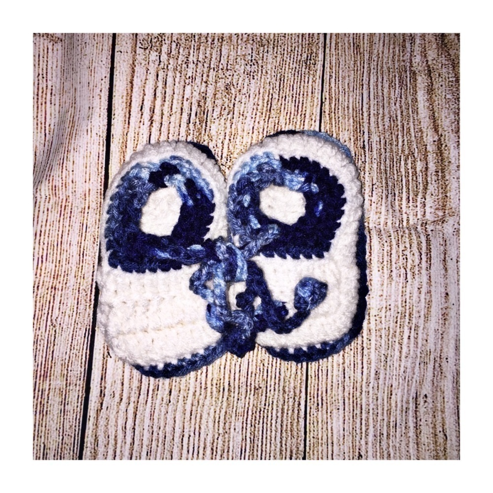 Homemade Infant Booties 6-12 Months